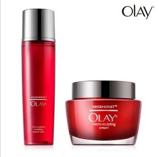 Olay 玉兰油新生塑颜金纯面霜+活能水 保湿抗皱 